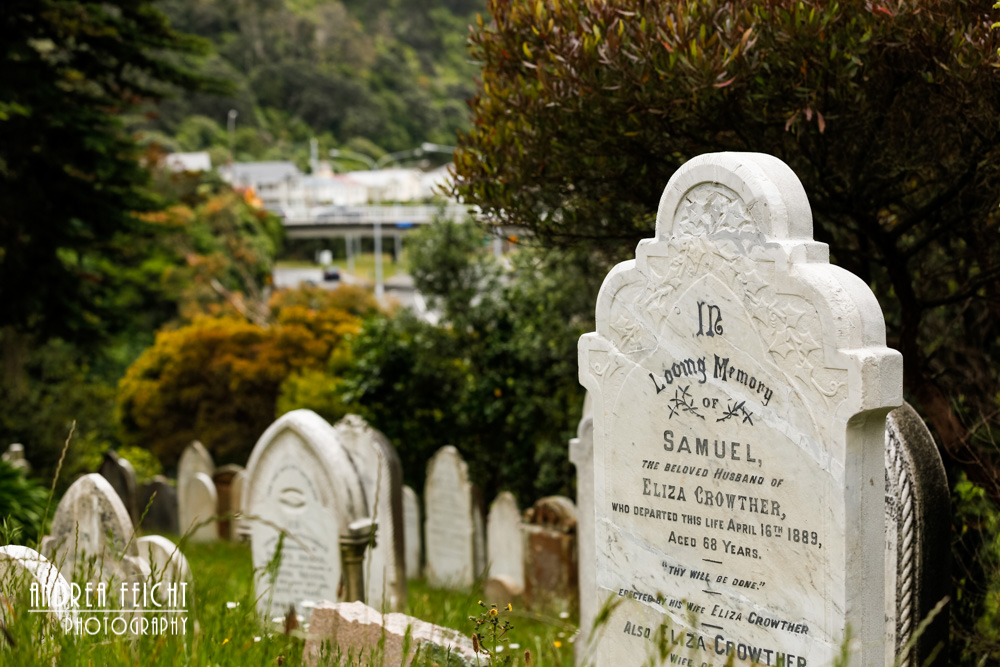 Stillgelegter Friedhof in Wellington