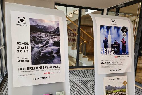 Plakat vom Fotogipfel