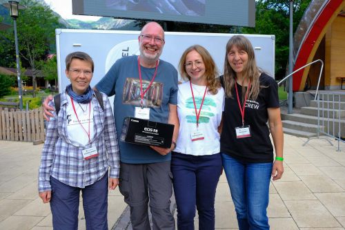 Glücklicher Gewinner Frank Scheil