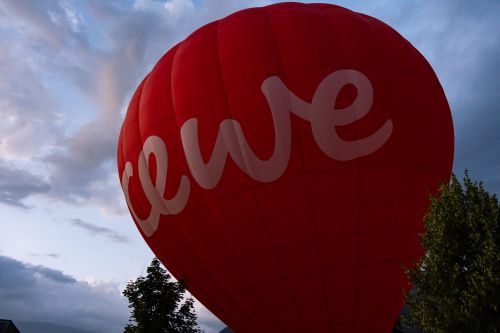 Heißluftballon am CEWE-Abend