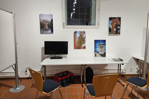 Workshopgruppe Fotowalk durch Olching