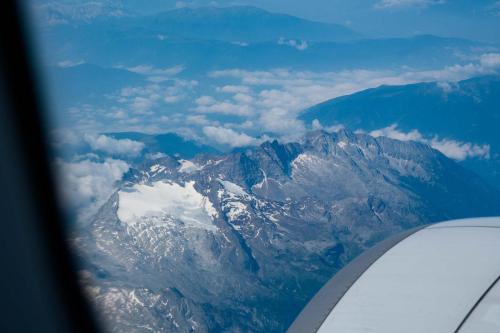 Schnee in den Bergen