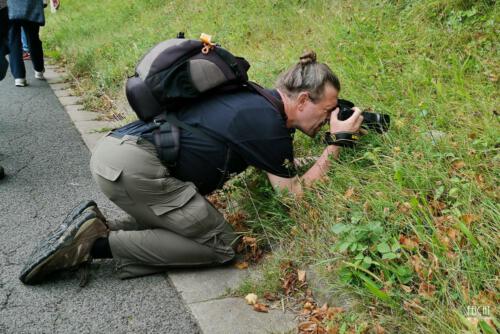 Markus ganz nah dran