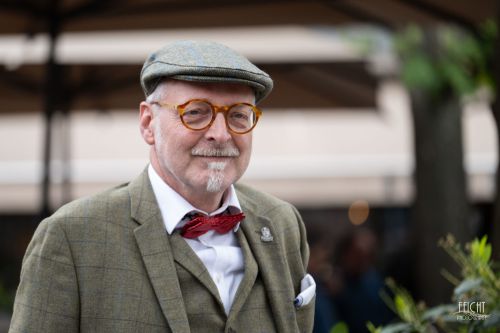 Überall lächelnde Gesichter