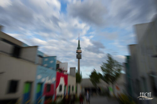 Blick zum "Oly-Turm"