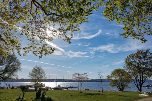 Blick vom Frühstücksplatz