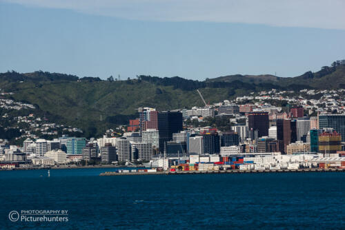 Letzter Blick auf Wellington