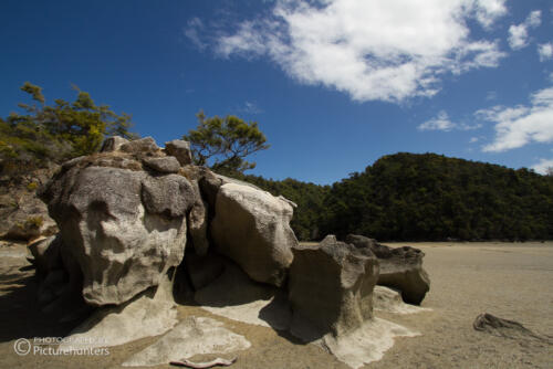 Felsen am Strand