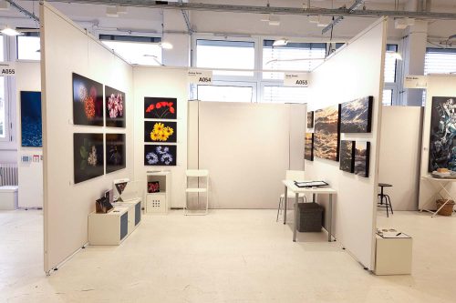 Am Stand von Anika und mir