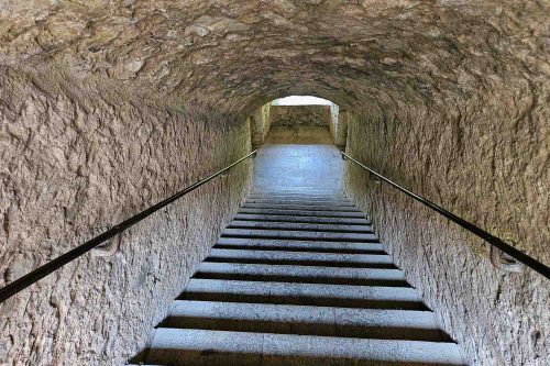 Treppe nach unten