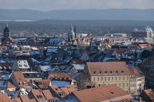 Blick über Bamberg