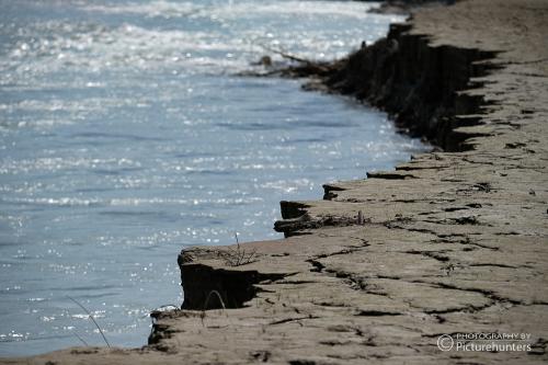 Abbruchkante zum Lech