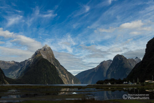 Blick zum Mitre Peak