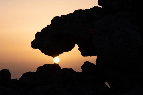 Spielerei mit der Sonne