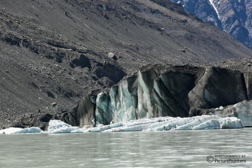 Auf dem Gletschersee