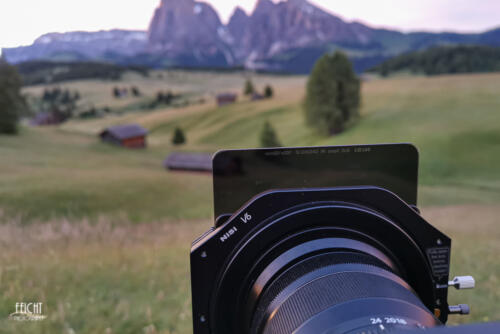 Verlaufsfilter im Einsatz