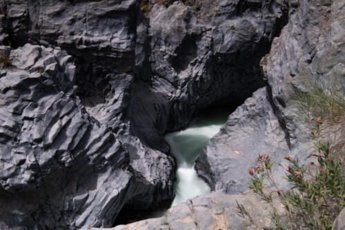 Schmales Flussstück