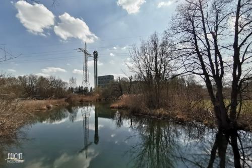 Architektur am Fluss