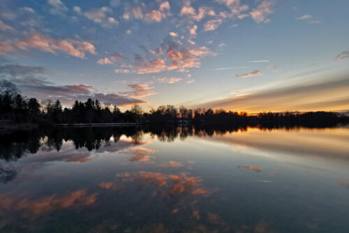 12 - Wolkenspiegelung