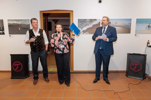 Bei der gemeinsamen Rede