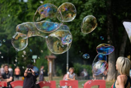 Seifenblasenkunst