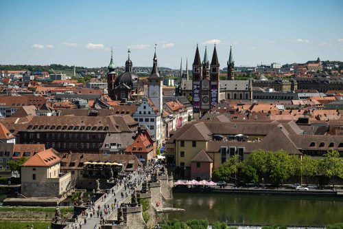 Blick auf die Stadt