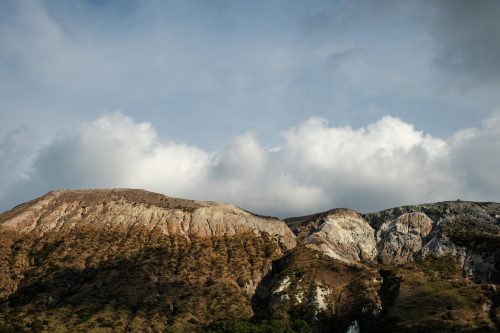 Erster Vulkanblick