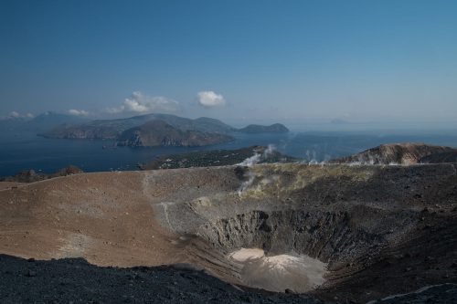 Blick über den Vulkan