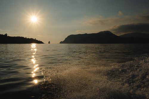 Auf dem Meer