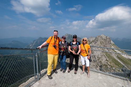 Mit Freunden unterwegs