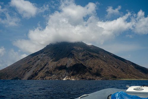 Stromboli in Sicht