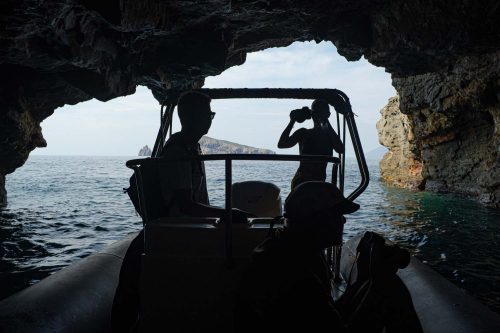 In der Grotte