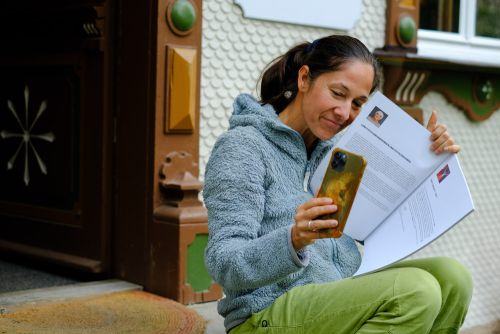 Ulla beim Insta-Live