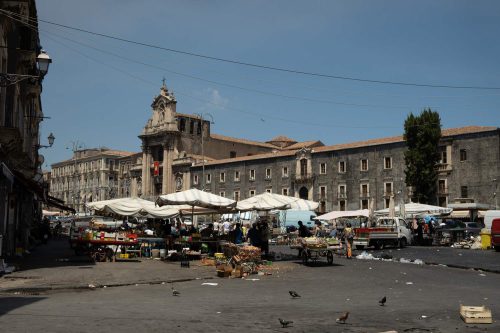 Der Markt ist vorbei