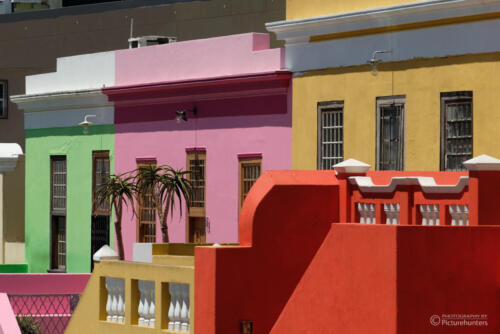 Bunte Häuser in Bo Kaap