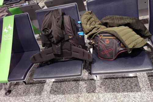 Am Flughafen Frankfurt