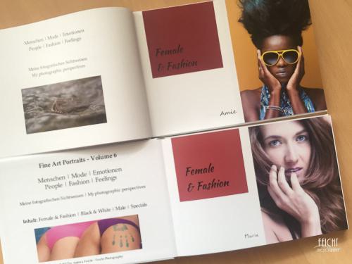 Farbvergleich (unten das Saal-Buch)