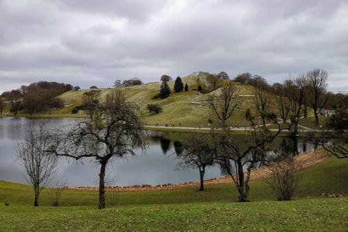 Blick zum Olympiaberg