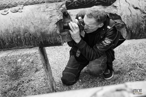 Robi beim Fotografieren