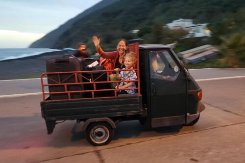 Ulla und Manuk unterwegs