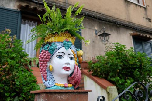 Blumentopf mit Geschichte