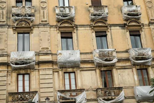 Fassade in Catania
