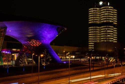 Richtung BMW-Welt